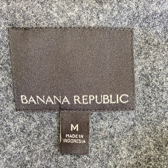 Banana Republic Wool Field Jacket Charcoal - Picture 4 of 7